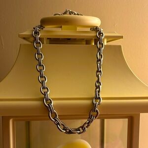 Sterlingg 11 inch rolo necklace